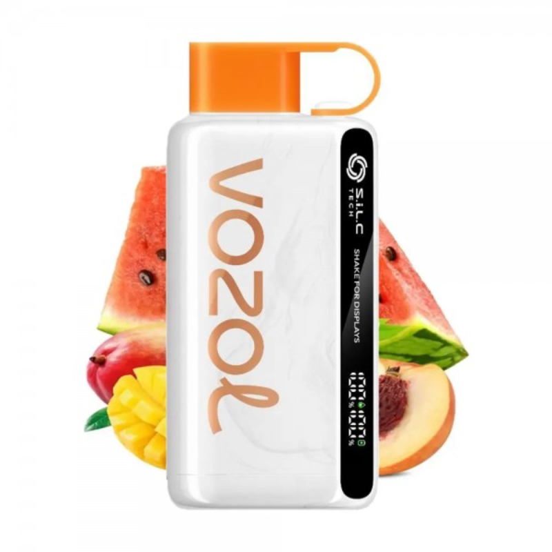 Vozol Star 12K PUFFS peach mango watermelon en tunisie