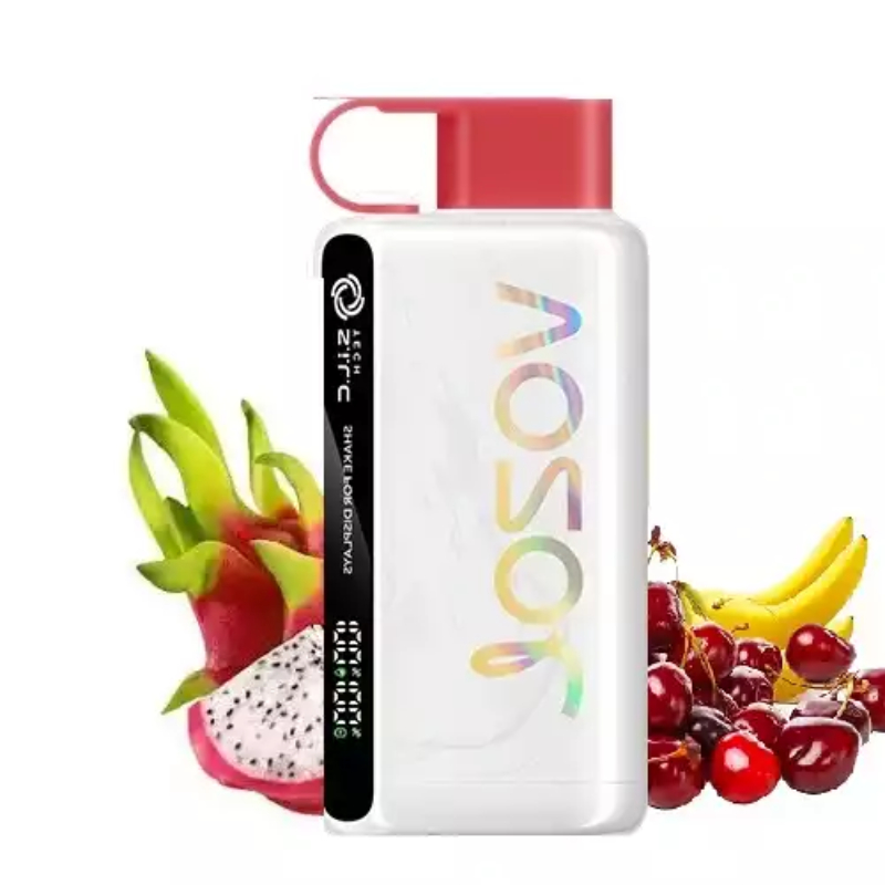 Vozol Star 12K PUFFS dragon-fruit-banana-cherry en tunisie