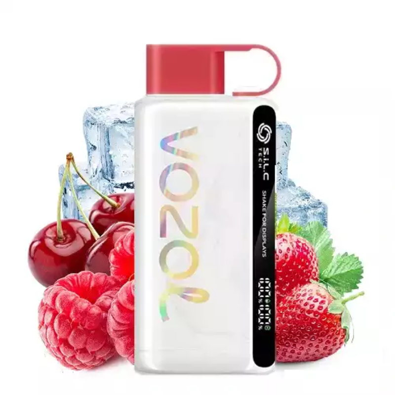 Vozol Star 12K PUFFS strawberry raspberry cherry en tunisie