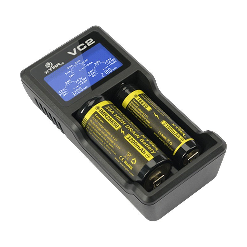 Chargeur d'accus VC2 - XTAR