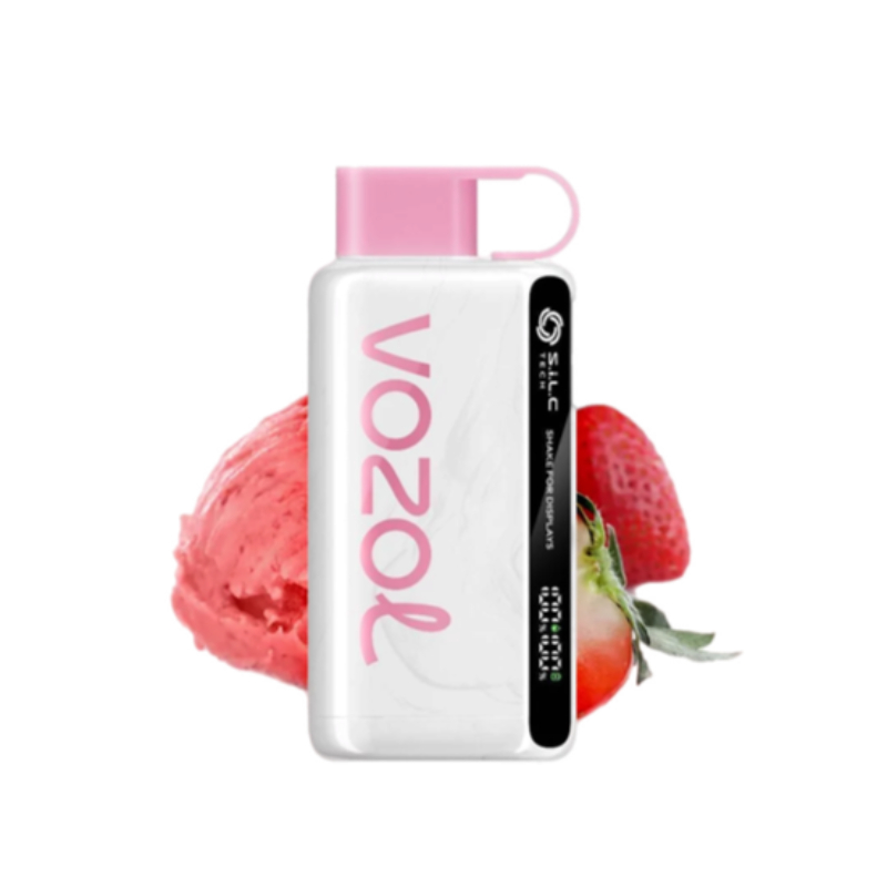 Vozol Star 12K PUFFS Strawberry ice cream avec écran VOZOL - 1