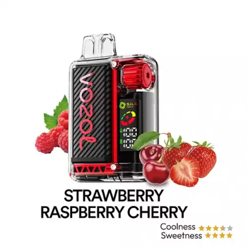 VOZOL VISTA 20k PUFFS Strawberry Raspberry Cherry VOZOL - 1