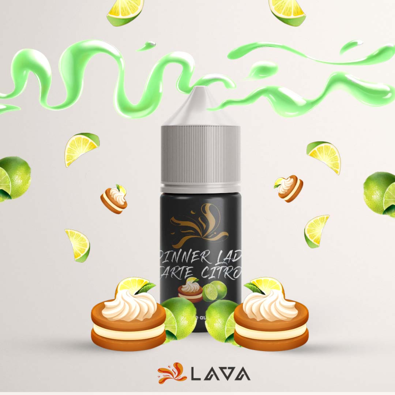 E-LIQUIDE DIY LEMON TART 30ML - LAVA LAVA - 1