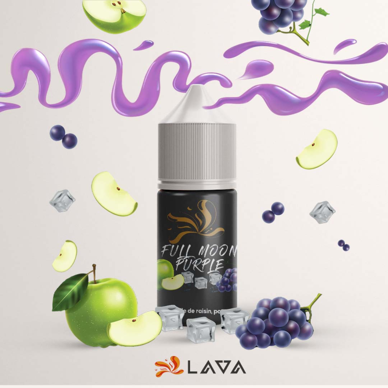 E-LIQUIDE DIY PURPLE  30ML - LAVA LAVA - 1