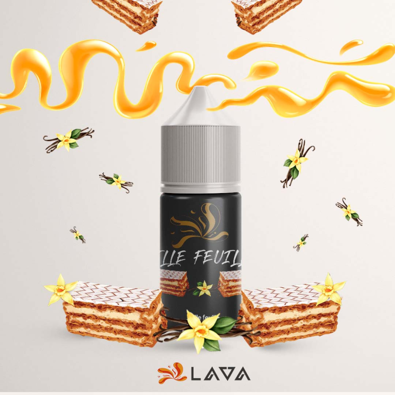 E-LIQUIDE DIY LE MILLE FEUILLE 30ML - LAVA LAVA - 1