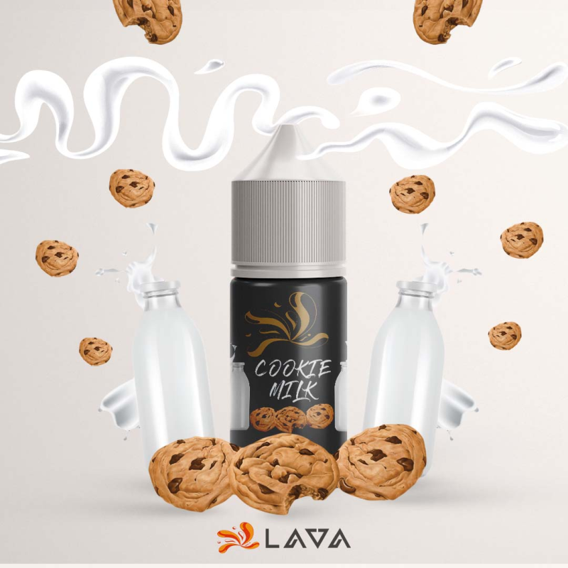 E-LIQUIDE DIY OG COOKIE MILK  30ML - LAVA LAVA - 1