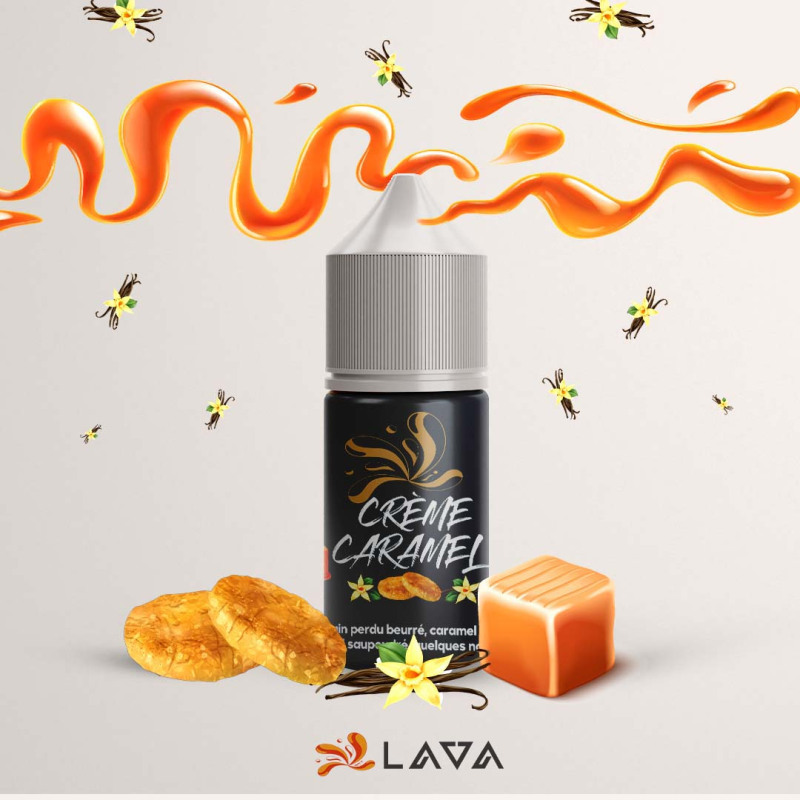 E-LIQUIDE DIY CARAMEL CREME KONG 30ML - LAVA LAVA - 1