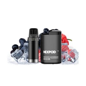 PURPLE RAZZ ICE KIT nexPOD 5000PUFFS - WOTOFO Wotofo - 1