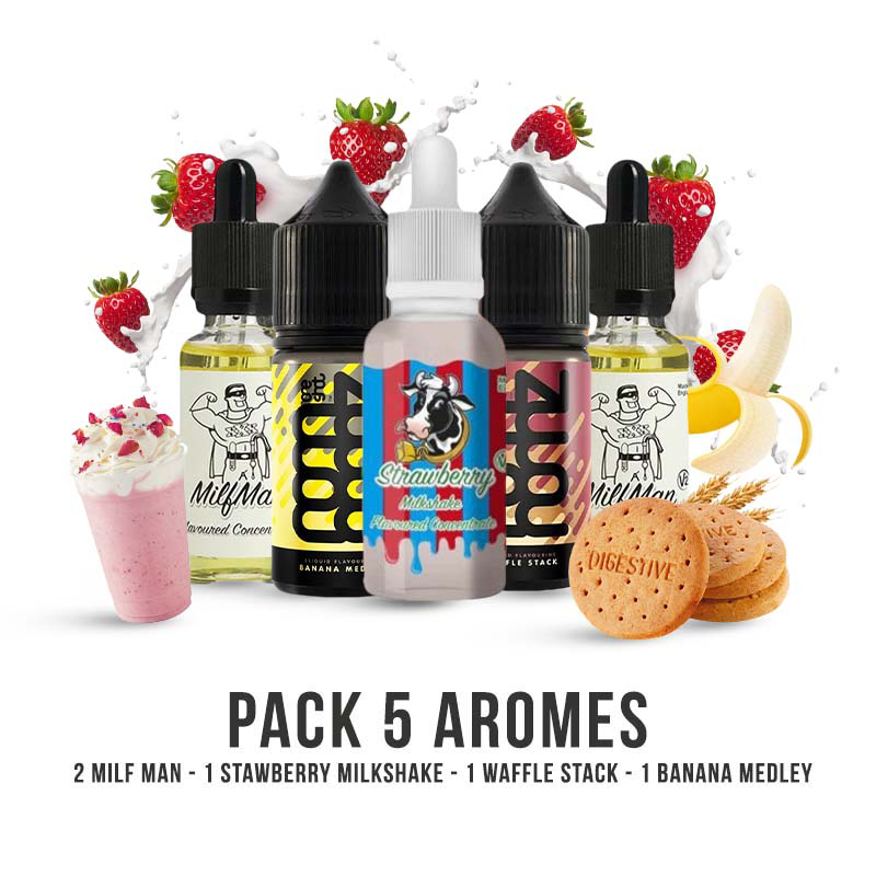 PACK 5 AROME Concentré ECO VAPE - 1