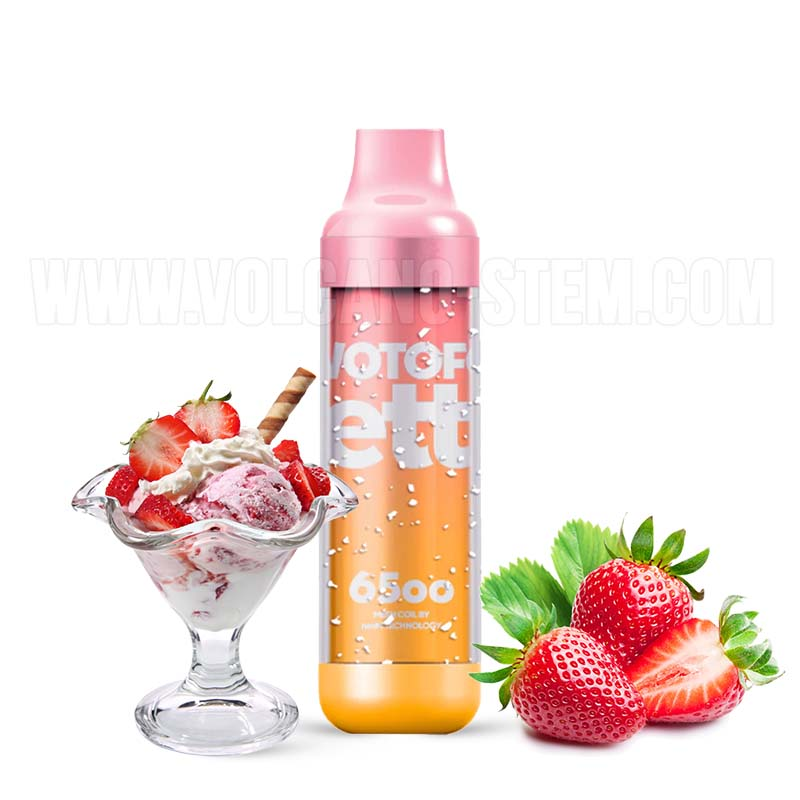 STRAWBERRY ICE CREAM ZETTA 6500PUFFS - WOTOFO Wotofo - 1