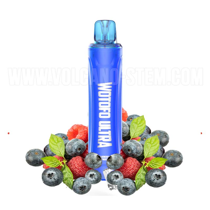 BLUEBERRY RASPBERRY ICE ULTRA 3000PUFFS - WOTOFO Wotofo - 1