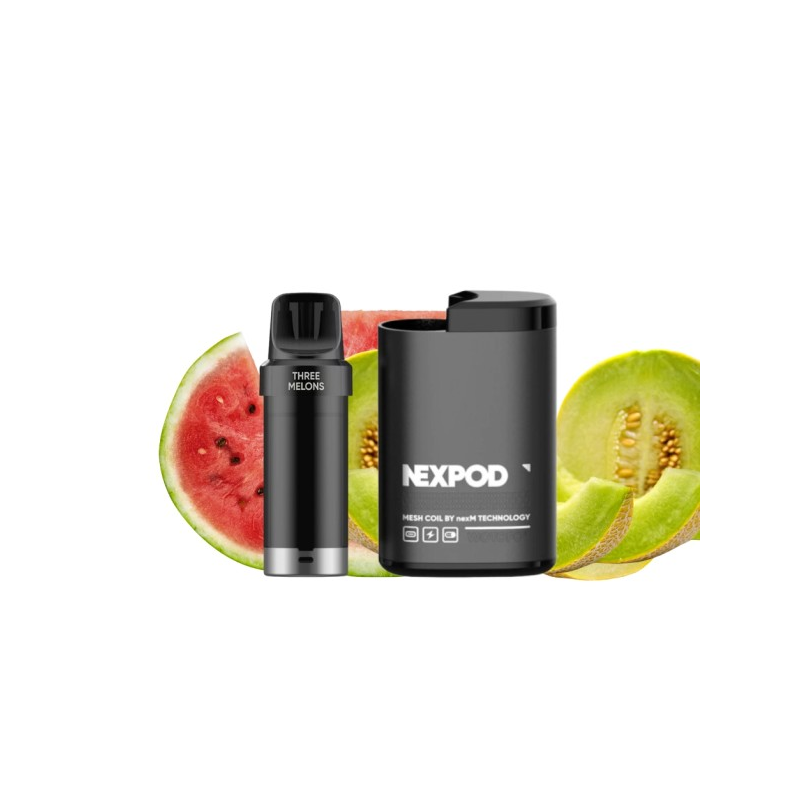 THREE MELONS KIT nexPOD 5000PUFFS - WOTOFO Wotofo - 1